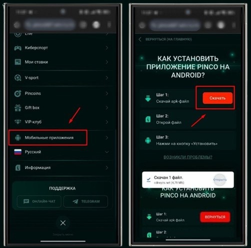 Скачать мобильное приложение